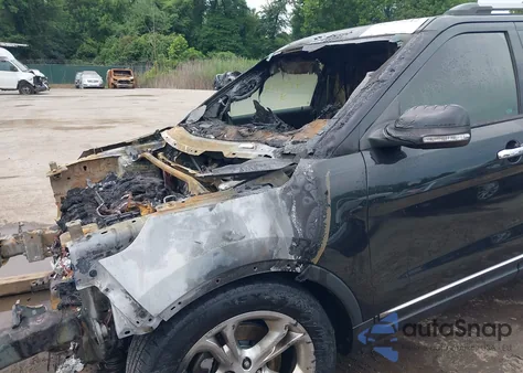 2014 Ford Explorer Limited z USA, uszkodzony, nr VIN 1FM5K8F85EGC37301